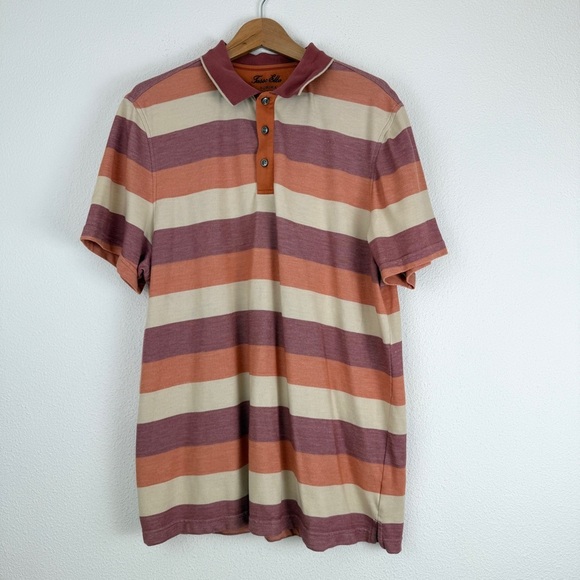 Tasso Elba Men’s Bundle of Supima Cotton Blend Polo Shirts Set of 2 - Picture 7 of 10